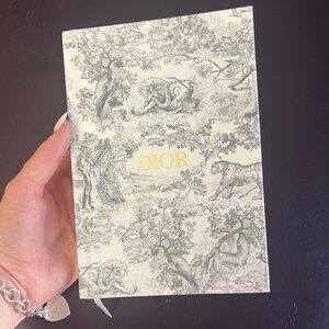 Christian Dior Toile de Jouy notebook
